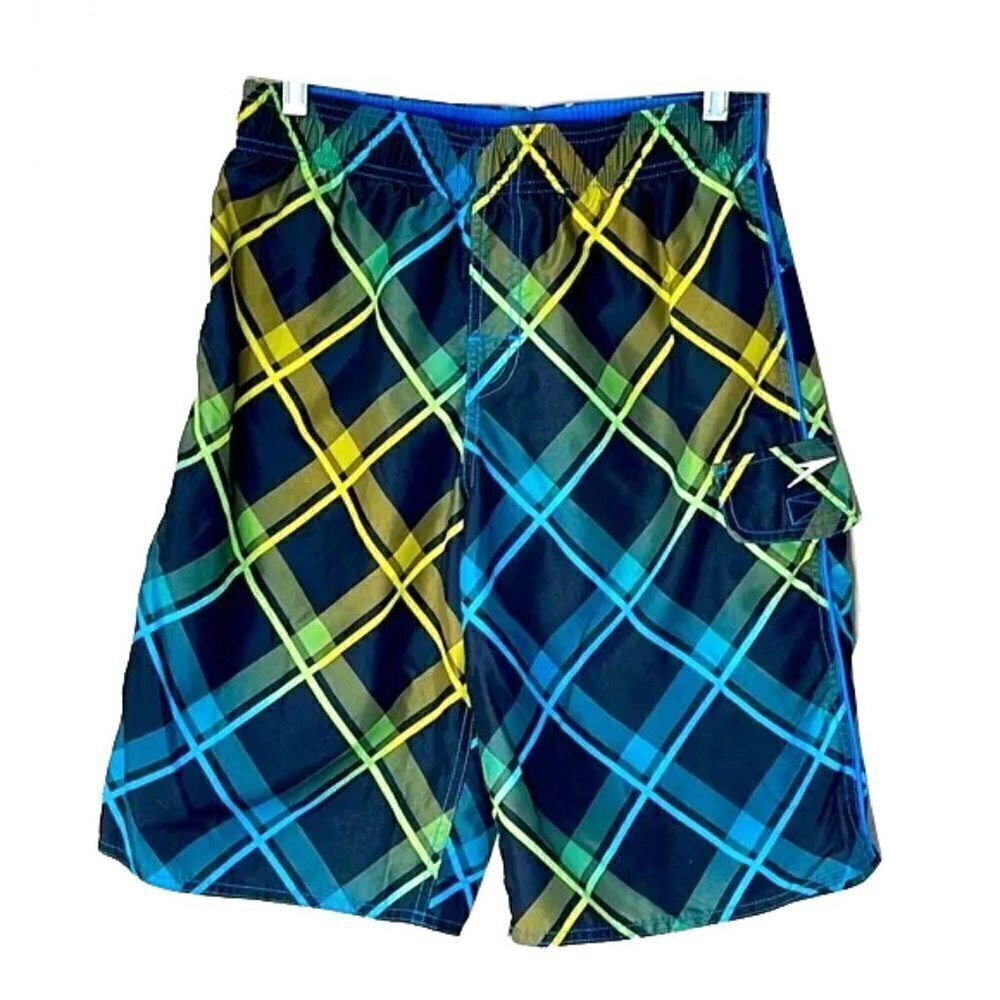 ❤️ SPEEDO Board Shorts Swim Trunks Size L